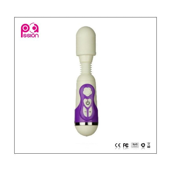 SZ Passion Toy Iris Av Massager Purple Clitoral Vibrator - - Personal Massagers