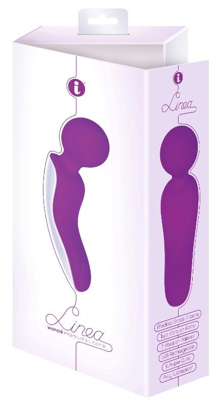 Icon Brands Linea Wande Rechargeable Clitoral Vibrator with 7 Patterns - - Personal Massagers
