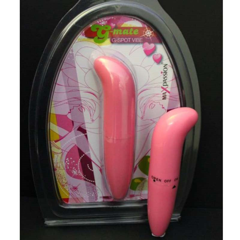 Maxpassion G Mate Classic Travel Vibrator with Curved G Spot Design - - G-Spot Vibrators