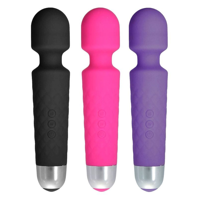 Nalone Rock Mid Sized Wand Vibrator with 7 Vibration Modes - - Waterproof Vibrators