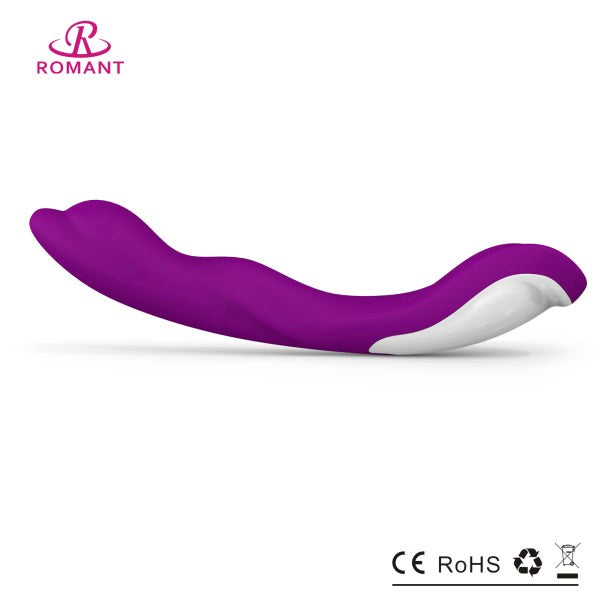 Romant Nuda G Massager Dual Motor G Spot Vibrator with Curved Design - - G-Spot Vibrators