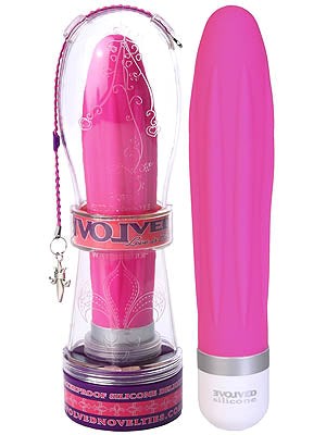 Evolved Silicone Fleur De Lis Delight Clitoral Vibrator with 3 Speeds - - Mini & Slim Vibrators