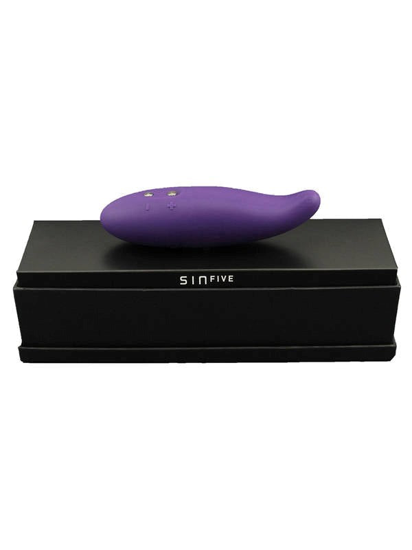 Sin Five SINFIVE Sue Silicone Rechargeable Soft Vibrator Waterproof Design - - Clit Ticklers and Pulsators