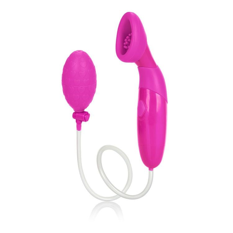 California Exotics Waterproof Silicone Clitoral Pump with Vibration - - Pussy And Clit Toys