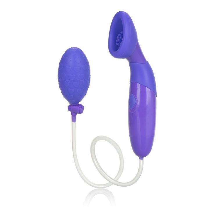 California Exotics Waterproof Silicone Clitoral Pump with Vibration - - Pussy And Clit Toys