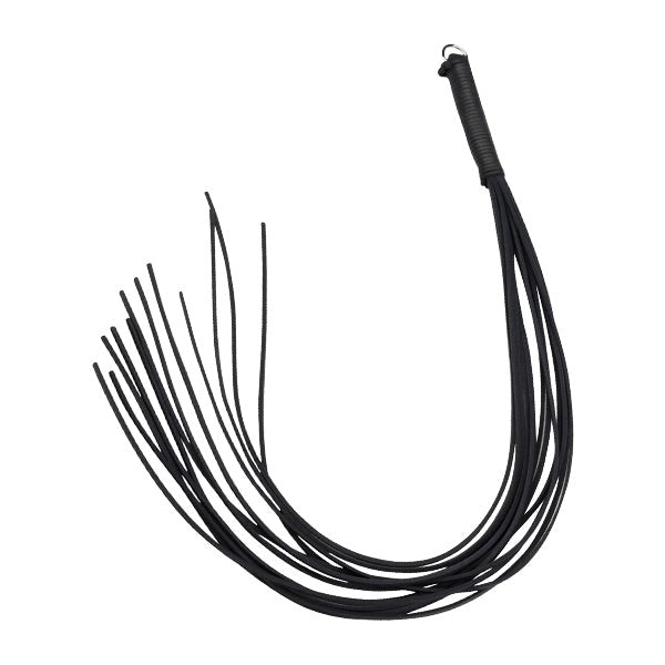 Spartacus Enterprises' Versatile Leather Thong Whip - Explore Intimate Pleasures - - Whips And Crops
