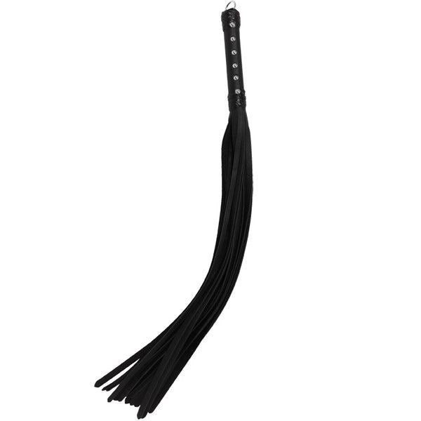 Spartacus Enterprises - 36in Premium Leather Strap Whip for BDSM Enthusiasts - - Whips And Crops