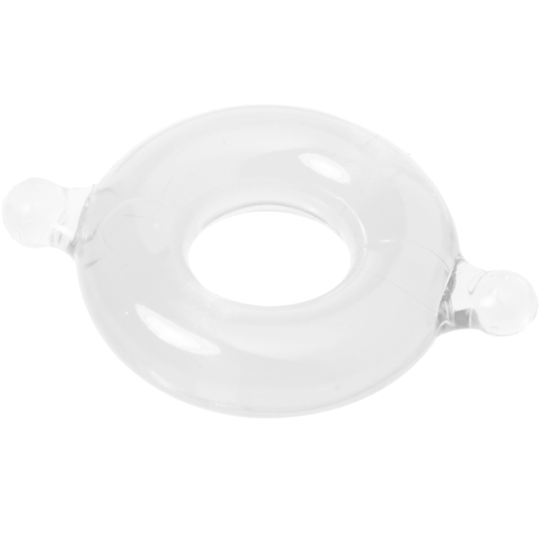 Big Elastomer Stretchy Cock Ring Clear Grip. Slide. Repeat. - - Stretchy Cock Rings