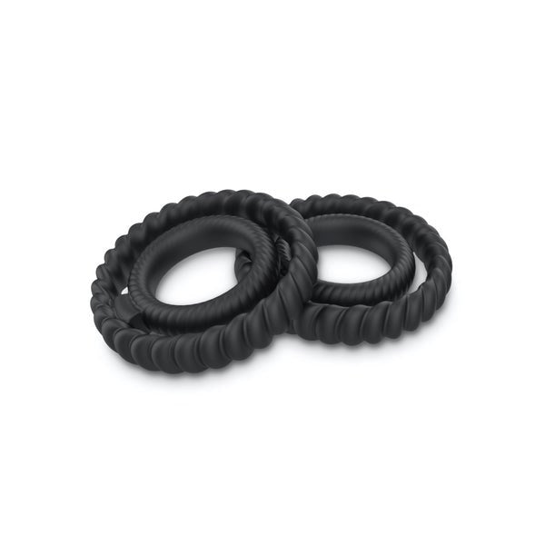 DORCEL Dual Ring Double Pleasure Stretchy Cock Ring - - Stretchy Cock Rings