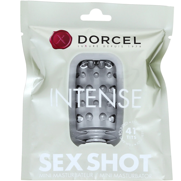 DORCEL Sex Shot INTENSE Masturbating Sleeve - 1 pack - - Masturbators and Strokers