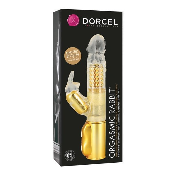 DORCEL Triple Stim Orgasmic Rabbit With Rotating Beads - - Rabbit Vibrators