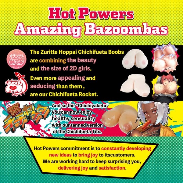 EXE Dark Boobs Chichi Yaketa Big & Soft Sex Toy - - Masturbators and Strokers