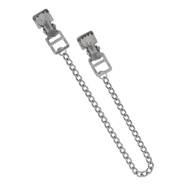 Spartacus Extremeline Toothy Metal Nipple Clamps - - Nipple and Clit Clamps