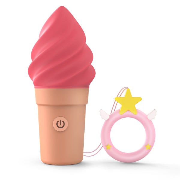LOVE TO LOVE Cand'ice Vibrating Ice Cream & Holder - - Bullet Vibrators