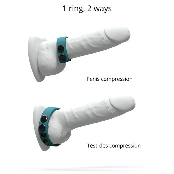 LOVE TO LOVE Hero Ring Adjustable Silicone Cock ring - - Stretchy Cock Rings