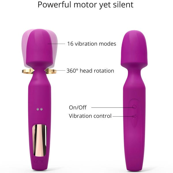LOVE TO LOVE R-Evolution Vibrating 3 In 1 Sex Wand - - Body Wands