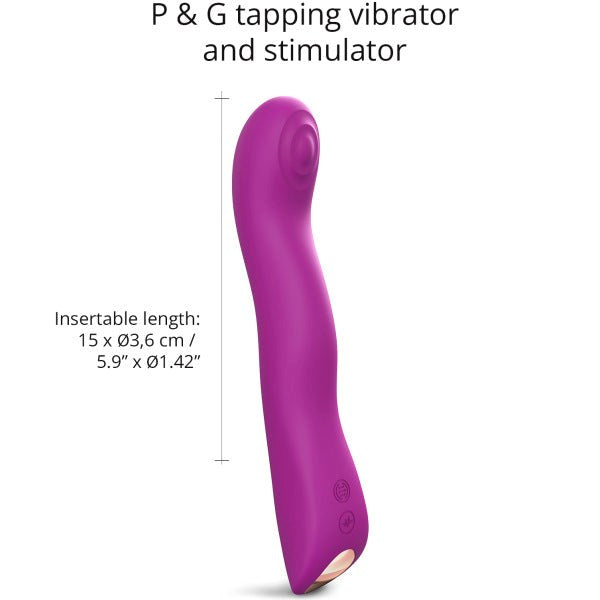 LOVE TO LOVE Swap Triple Motored P or G-Spot Stimulator - - G-Spot Vibrators