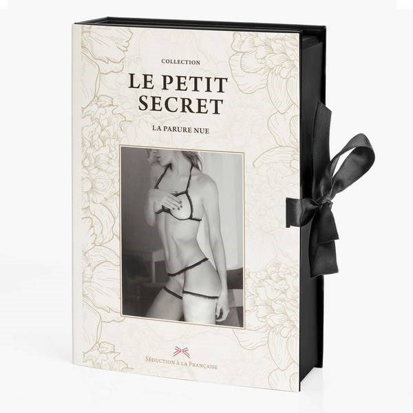 MAISON CLOSE Elastic Harness In Mesh Fabric Gift Box - - Her Fetish
