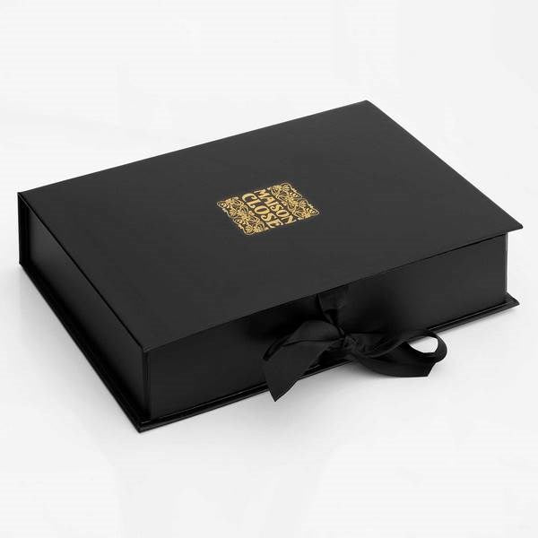 MAISON CLOSE Elastic Harness In Mesh Fabric Gift Box - - Her Fetish