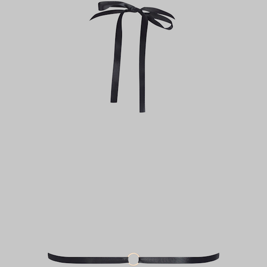 MAISON CLOSE The Ravishing Harness With Satin Ribbons - - Her Fetish