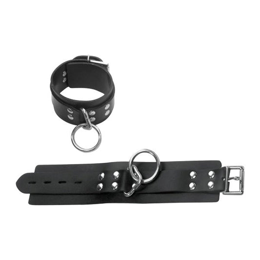Rubberline Locking Restraining Ankle Cuffs - - Cuffs And Restraints