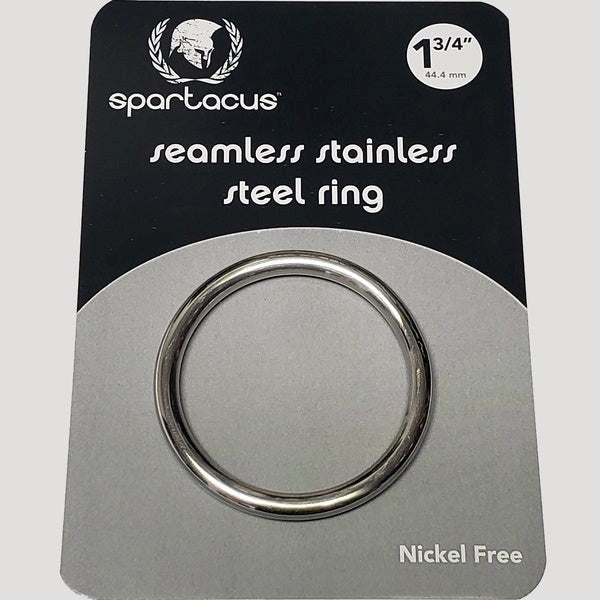 Seamless Stainless Steel ED Cock Rings - - Steel Cock Rings