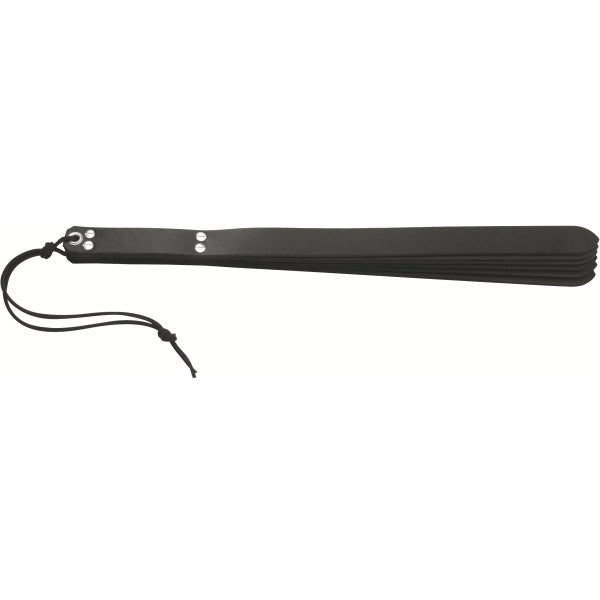 Spartacus's Deluxe Six-Strap Leather Disciplinary Slapper - - Paddles And Slappers