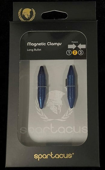 SPARTACUS Magnetic Tit or Clit Clamps Long Bullet - - Nipple and Clit Clamps