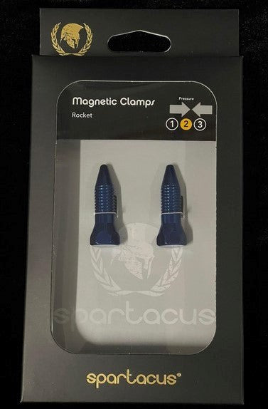 SPARTACUS Magnetic Tit Torture or Clit Clamps Rocket - - Nipple and Clit Clamps