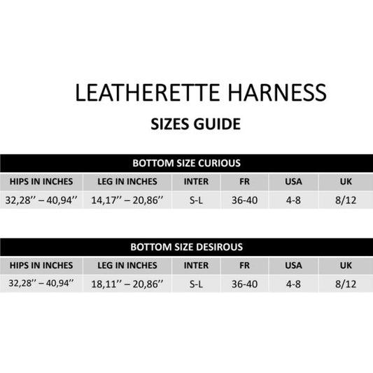 STRAP-ON-ME Adjustable StrapOn Leatherette Harness Curious - - Strap On Sextoys