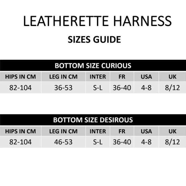 STRAP-ON-ME Adjustable StrapOn Leatherette Harness Curious - - Strap On Sextoys