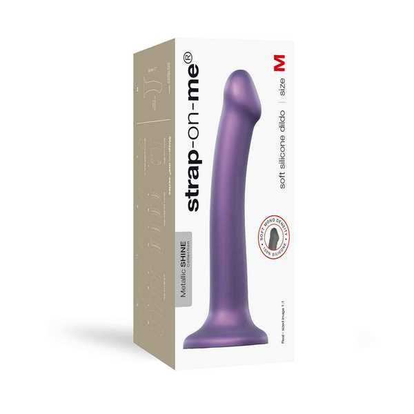 STRAP-ON-ME Mono Density Dildo Metallic Shine - Medium - - Non-Realistic Dildos
