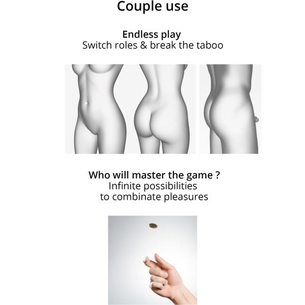 STRAP-ON-ME Multi Orgasm Bendable Strap-On - Fuschia - - Strap On Sextoys