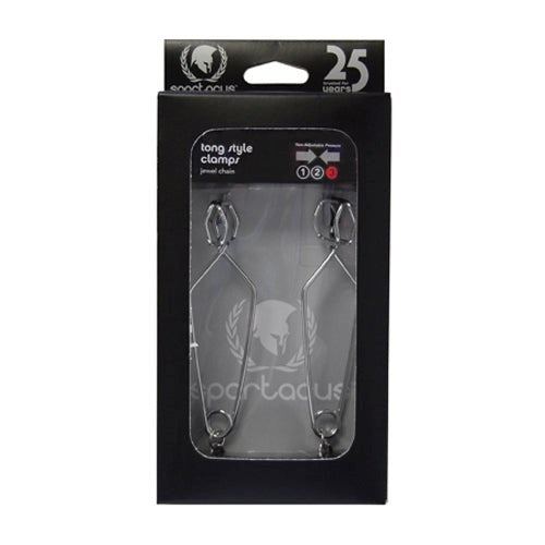 Spartacus Enterprises Tong Style Nipple Torture Ultra Endurance Clamps - - Nipple and Clit Clamps