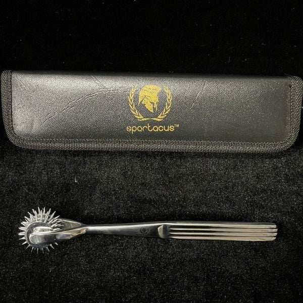 Spartacus Stainless Steel Neurological Testing Wheel - - Electro Sex