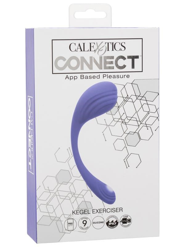 California Exotics Connect App Controlled Vibrating Kegel Exerciser - - Love Eggs and Kegel Exercisers