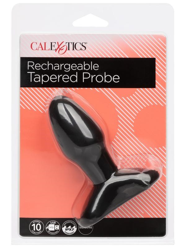 California Exotics Rechargeable Tapered Anal Probe 10 Vibration Modes - - Butt Plugs