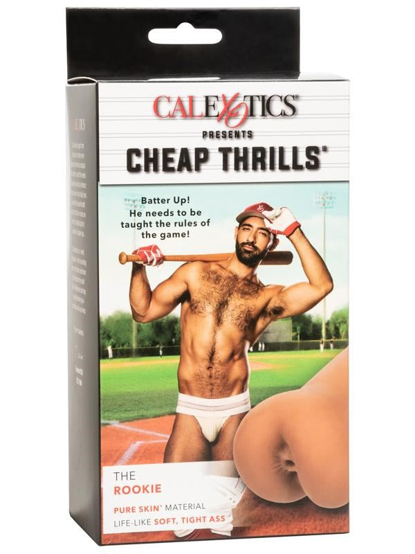 California Exotics Cheap Thrills The Rookie Masturbation Stroker Brown - - Masturbators and Strokers