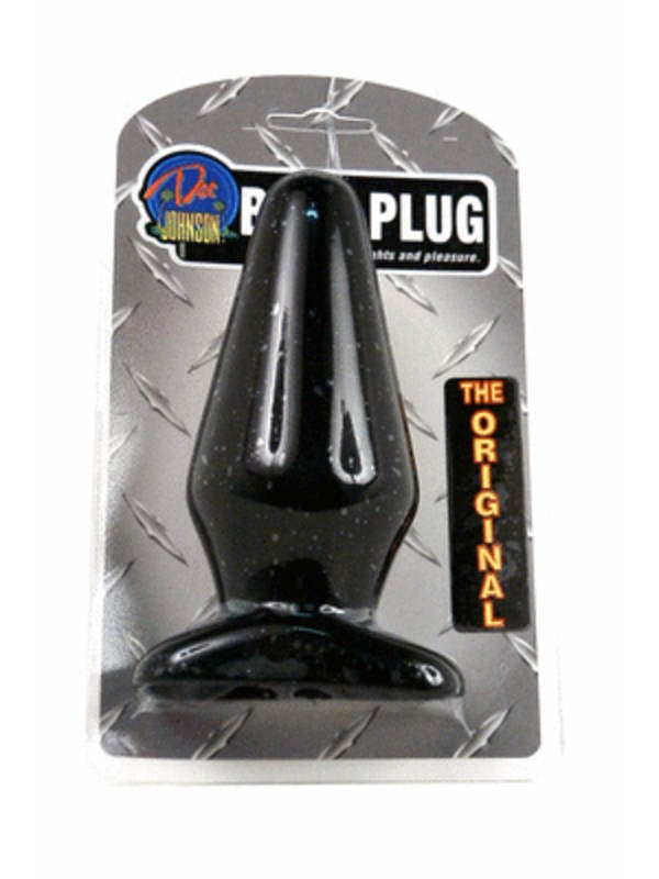Doc Johnson Classic Tear Drop Shape Butt Plug Large - - Butt Plugs