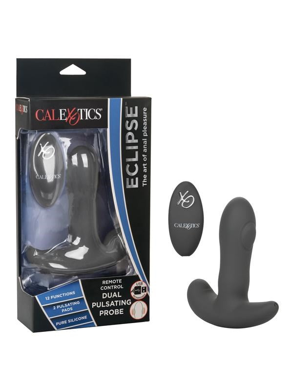 California Exotics Eclipse Remote Control Dual Pulsating Prostate Probe - - Prostate Toys