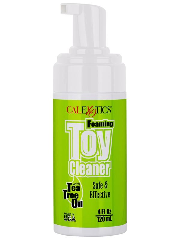 California Exotics Foaming Adult Toy Cleaner with Tea Tree Oil 4 OZ - - Adult Toy Cleaner