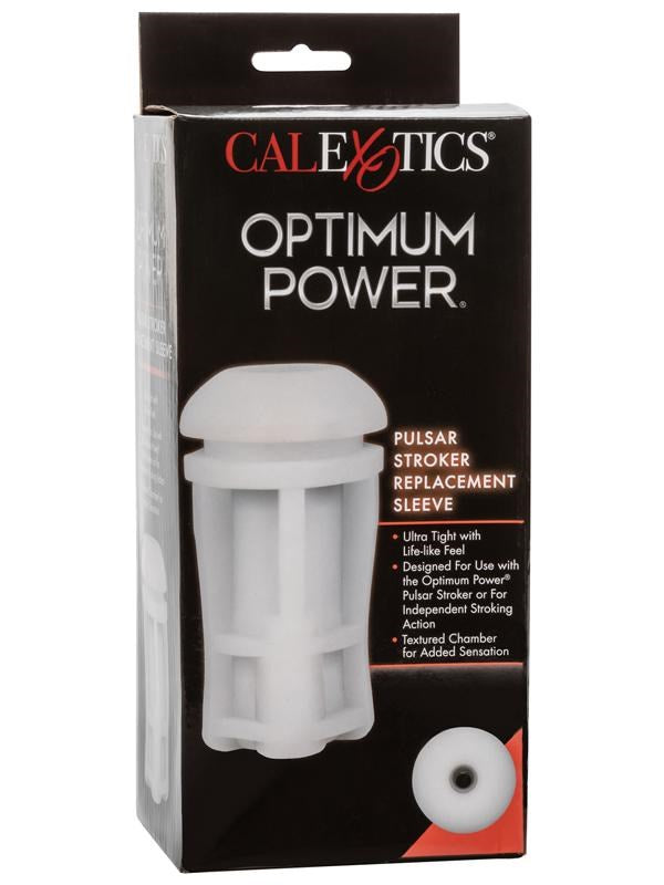 California Exotics Optimum Power Pulsar Male Stroker Sleeve Replacement - - Masturbators and Strokers