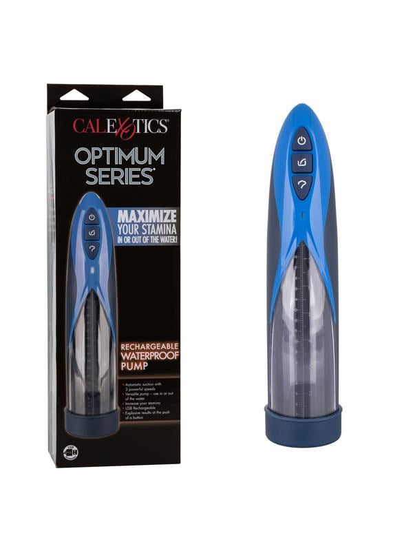 California Exotics Optimum Series 3 Speeds Rechargeable Waterproof Penis Pump - - Penis Pumps And Stretchers