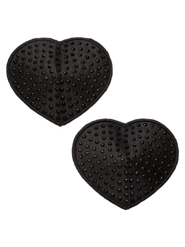 California Exotics Radiance Heart Pasties Reusable Nipple Covers - - Breast and Nipple Toys