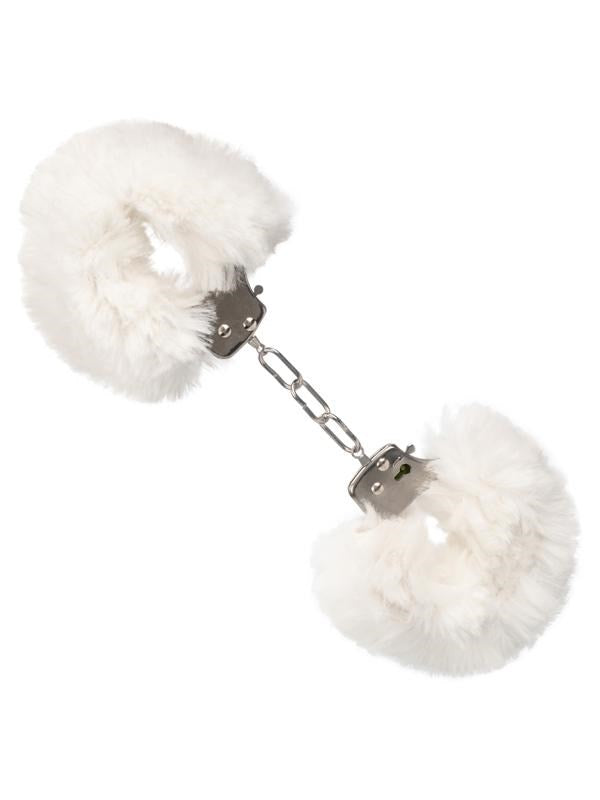 California Exotics Ultra Fluffy Furry BDSM Play Cuffs with Keys - - Cuffs and Restraints