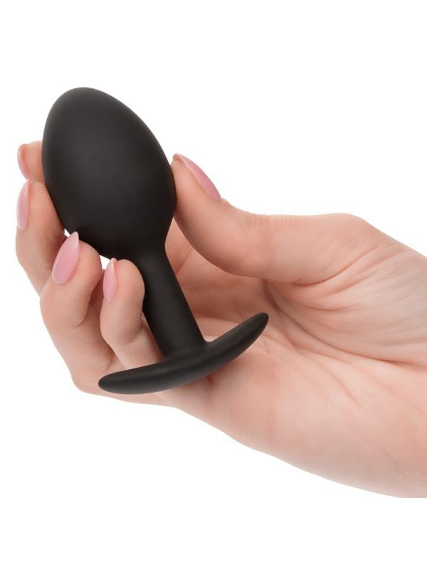 California Exotics Weighted Bulbous Design Silicone Anal Plug 3oz Weight - - Butt Plugs
