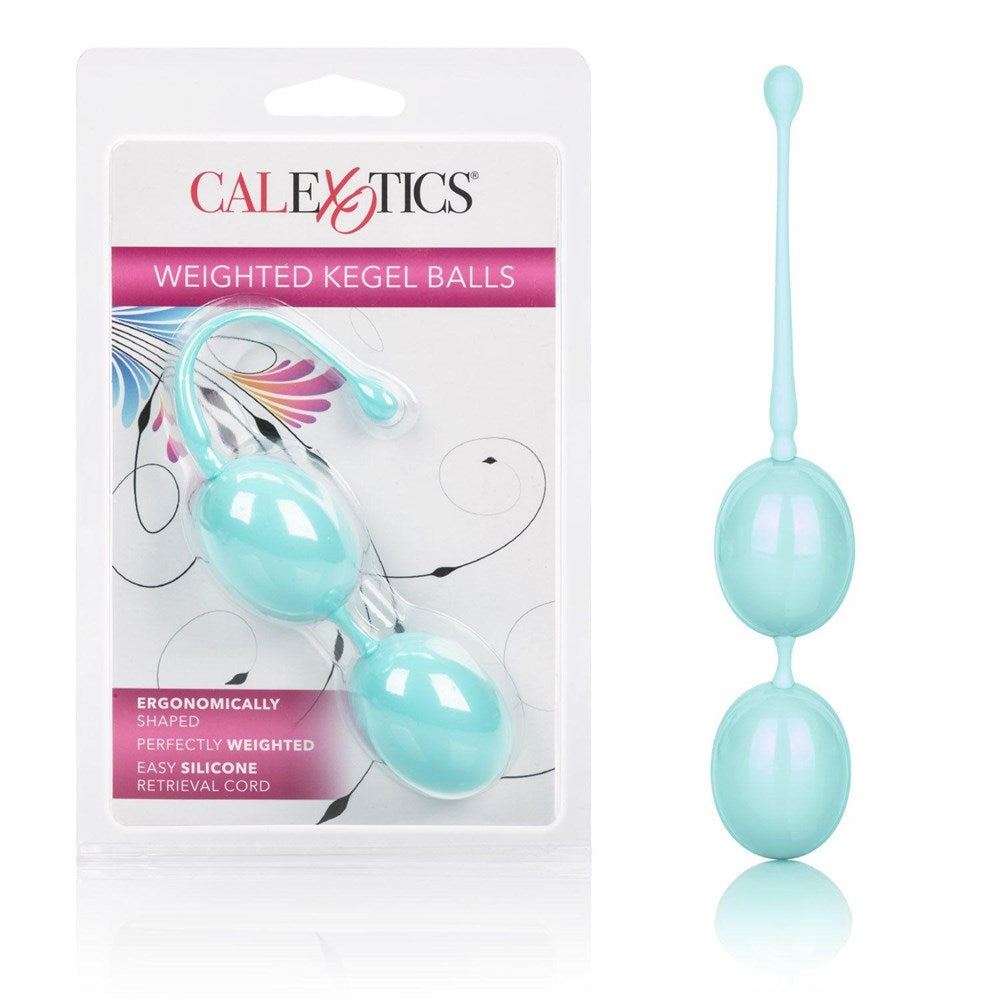California Exotics Weighted Kegel Exercisers Balls For Womans Pelvic Floor - - Love Eggs and Kegel Exercisers