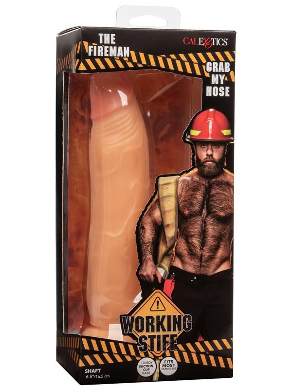 California Exotics Working Stiff The Fireman Suction Cup Realistic Dildo - - Realistic Dildos