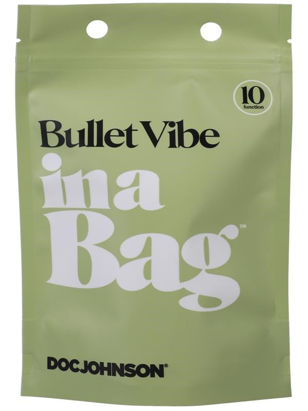 Doc Johnson 10 Functions Bullet Vibrator In A Bag - - Bullet Vibrators