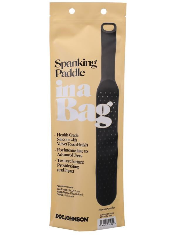 Doc Johnson Spanking BDSM Paddle In A Bag Premium Impact Play Sex Toy - - Paddles And Slappers